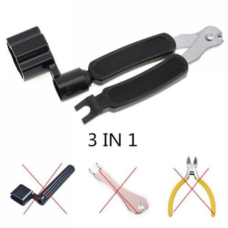 Guitar Slide Tube - Neues 3-in-1-Werkzeug: Gitarrenwinder + Saitenschneider +