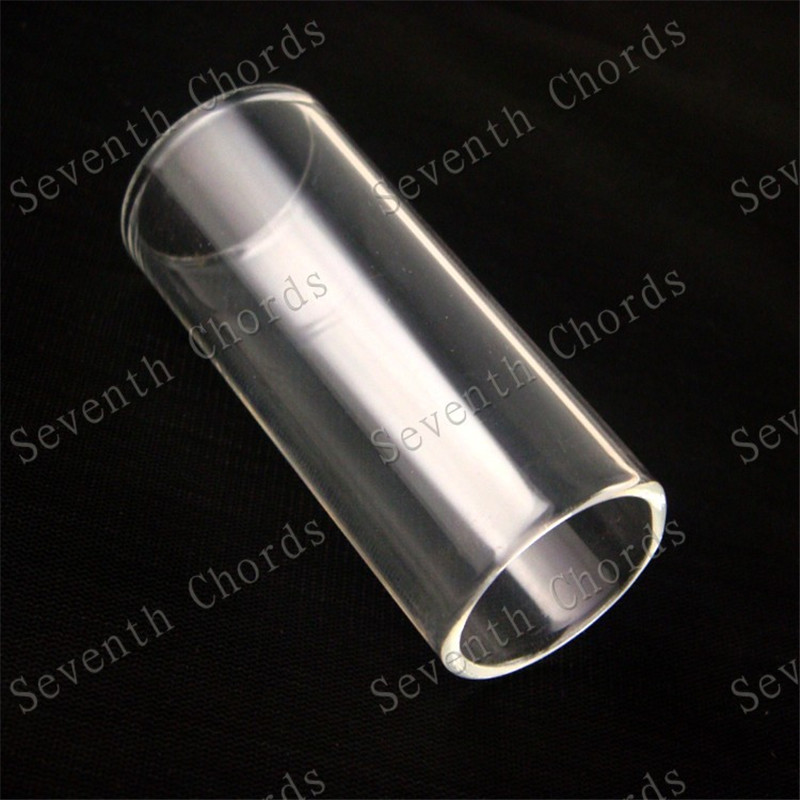 Guitar Slide Tube - 1Pcs Glas Gitarre Rutsche Kristall Gitarre