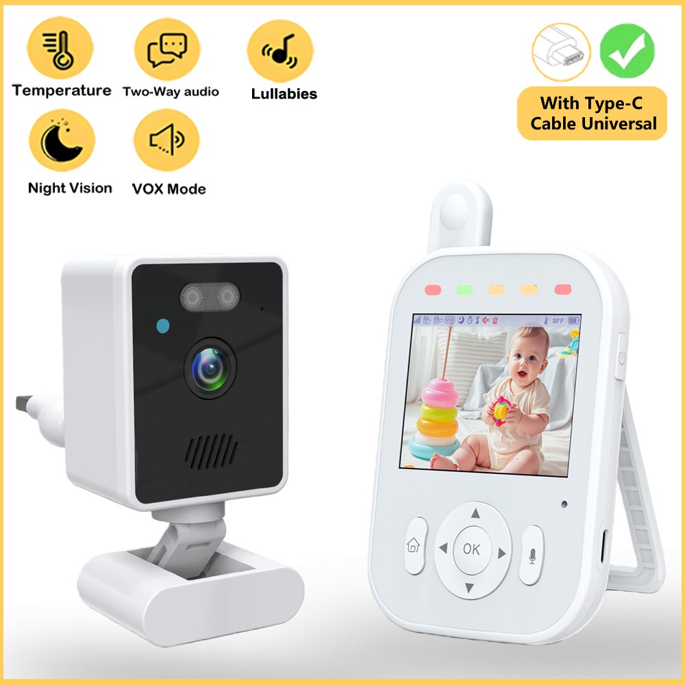 Audio Music Videos - Babyphone Kabellos Innenbereich 2,8