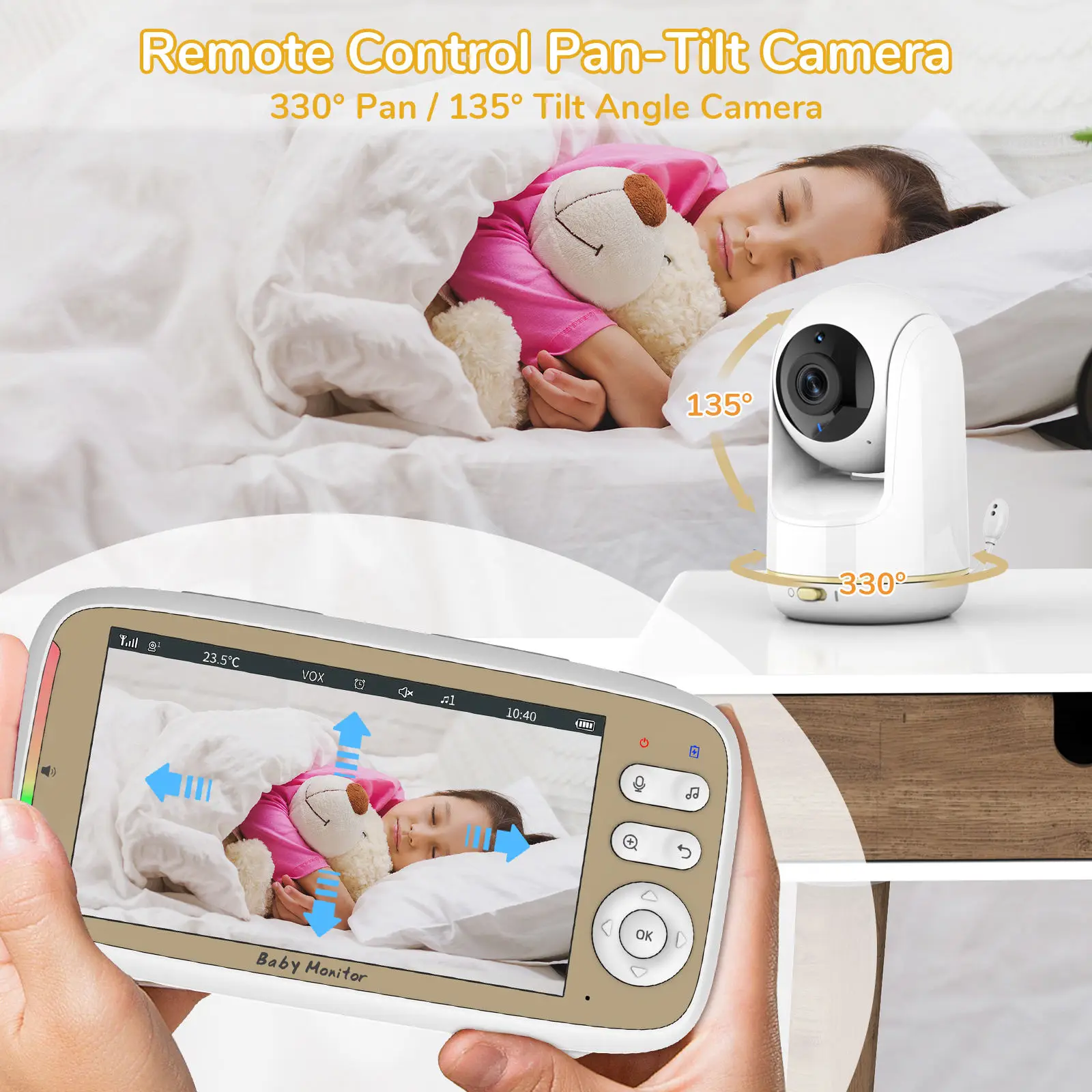 VB803 PRO Baby Monitor, mit 2p – Audio Music Videos Bewertung und Preis