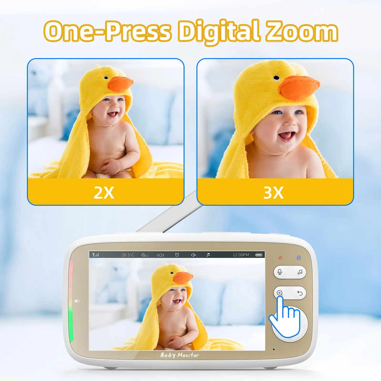 VB803 PRO Baby Monitor, mit 2p – Audio Music Videos Bewertung und Preis