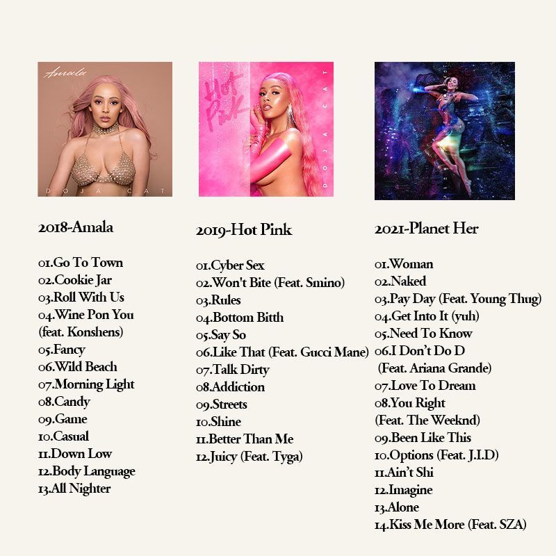 Doja Cat 6CD Musikalbum-Sammlu – Audio To Music Bewertung und Preis
