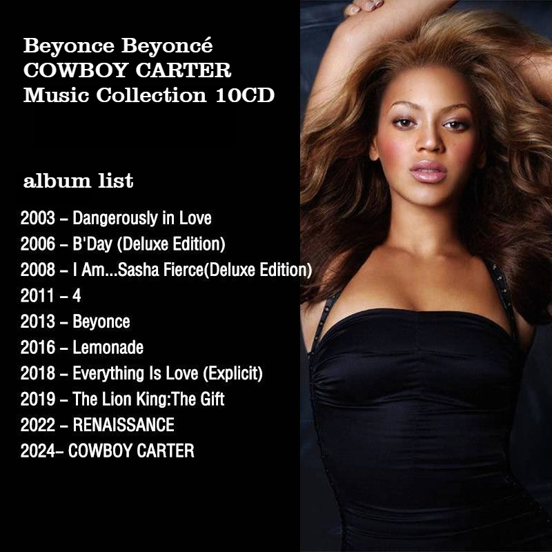 Beyoncé 10-CD Musikalbum-Samml – Audio To Music Bewertung und Preis