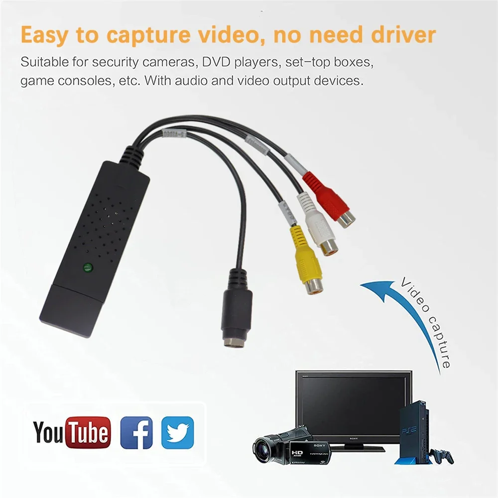 USB2.0 Audio Video Capture Car – Audio Music Converter Bewertung und Preis