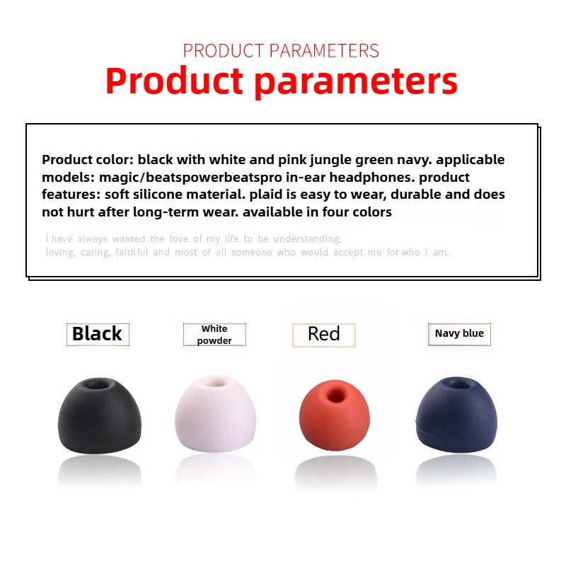 Hochwertige 4 Paar Silikon-Ohr – Beats Headphone Powerbeats Pro Bewertung und Preis