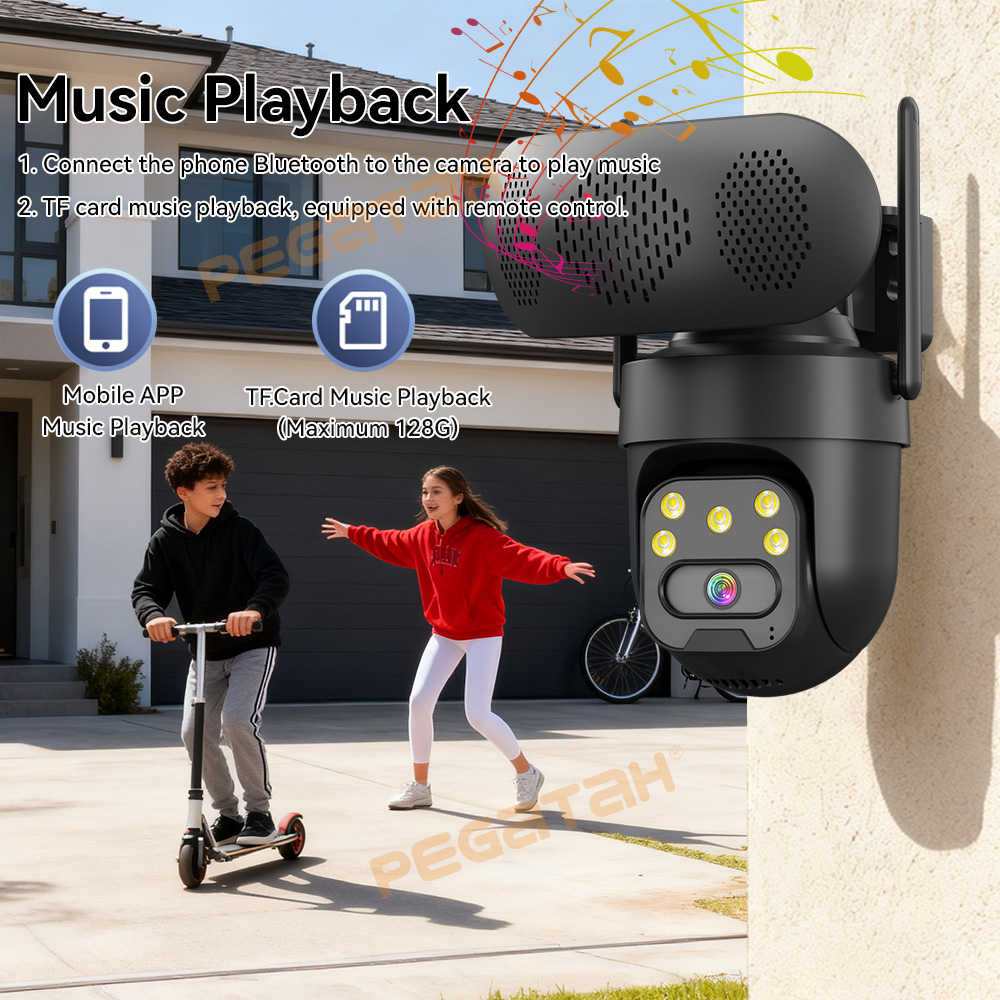 5MP IP Kamera Outdoor 2,4G WiF – Audio Music Track Bewertung und Preis