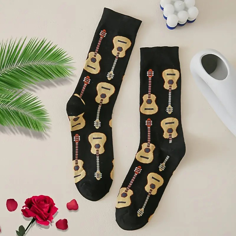 1 Paar Herren-Socken mit Gitar – Guitar Slide Tube Bewertung und Preis
