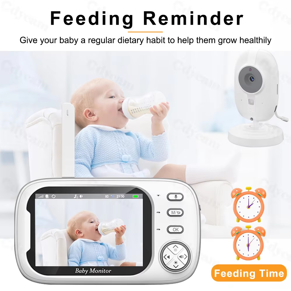 3,5-Zoll-Babyphone mit Kamera  – Audio Music Videos Bewertung und Preis