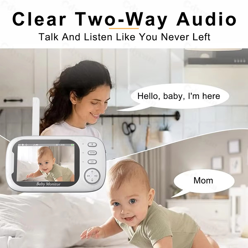 3,5-Zoll-Babyphone mit Kamera  – Audio Music Videos Bewertung und Preis