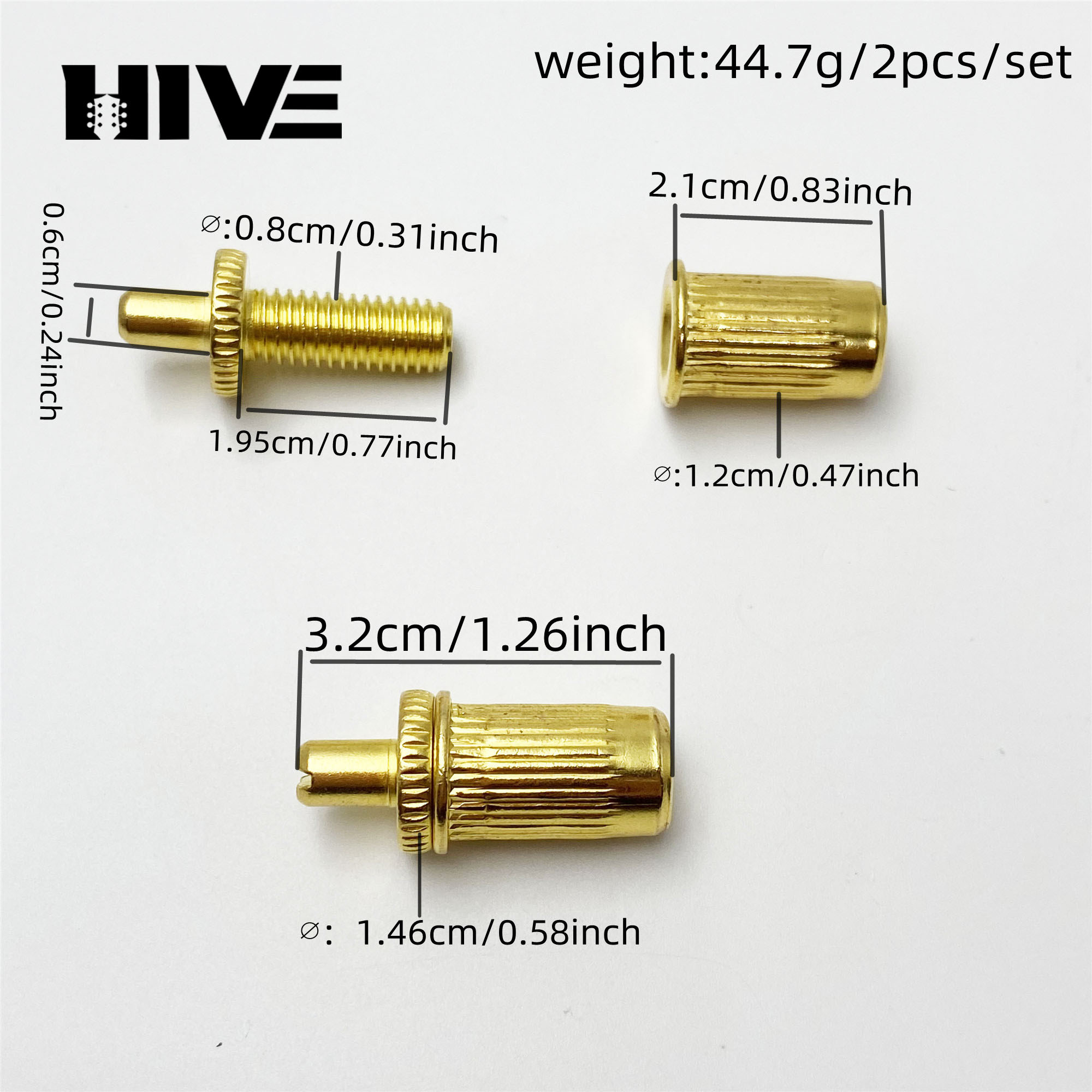 2er-Set E-Gitarren-Brückenposi – Guitar Slide Tube Bewertung und Preis