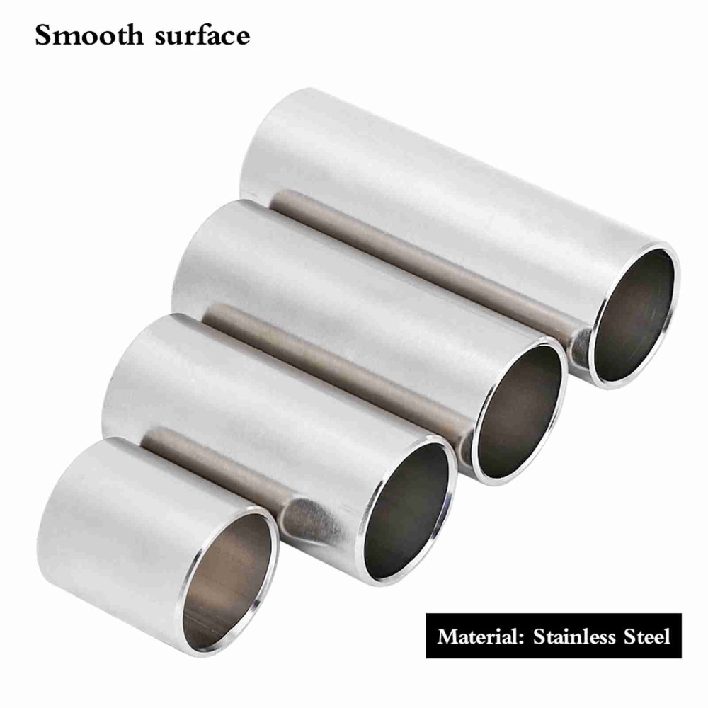 4 Stück Edelstahl-Gitarren-Sli – Guitar Slide Tube Bewertung und Preis