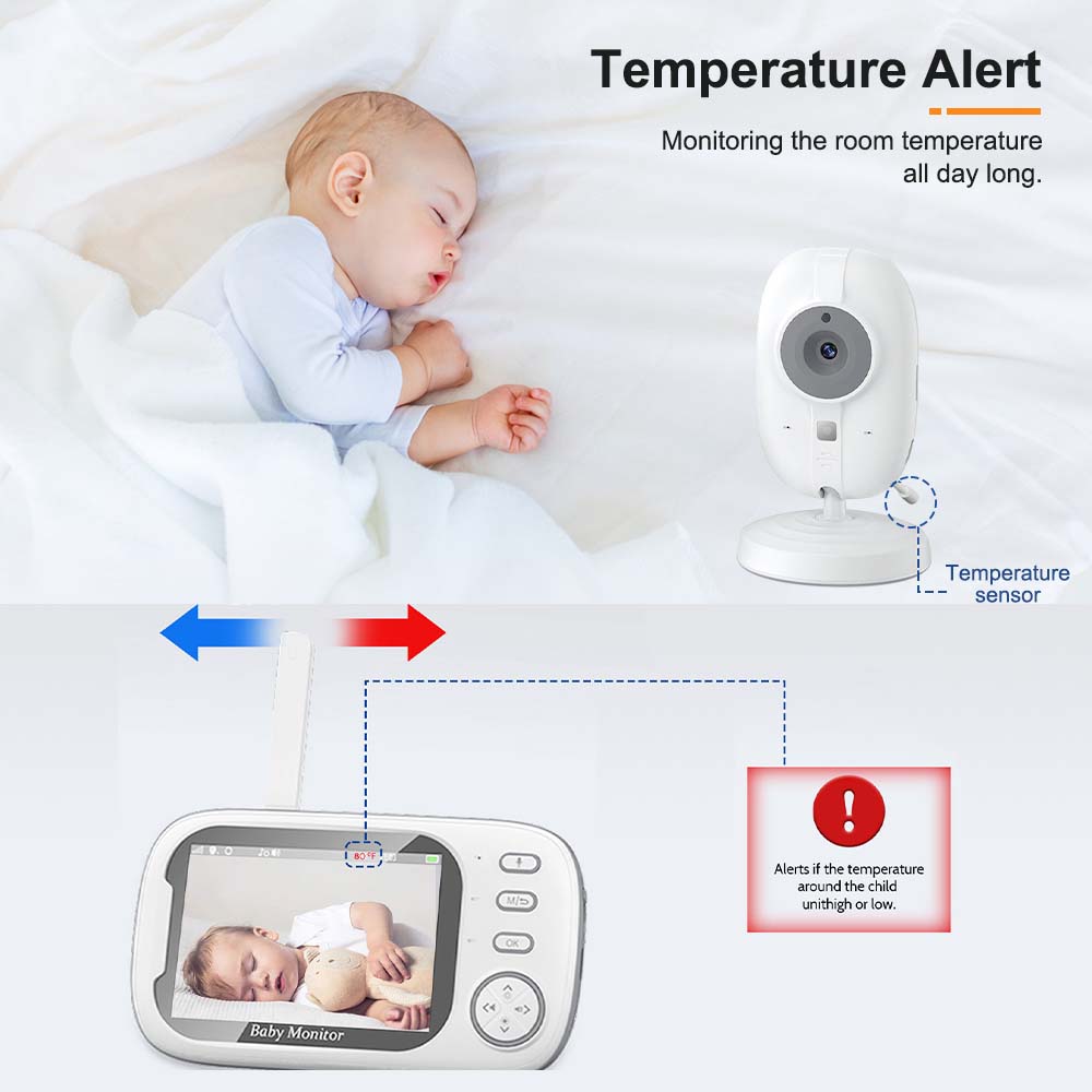 3.5'' Video Baby phone 2,4g Mu – Audio Music Videos Bewertung und Preis